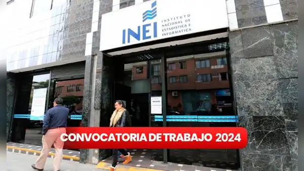 ¿Eres estudiante técnico o universitario? INEI ofrece 134 trabajos con sueldos de hasta S/10.000: mira los requisitos