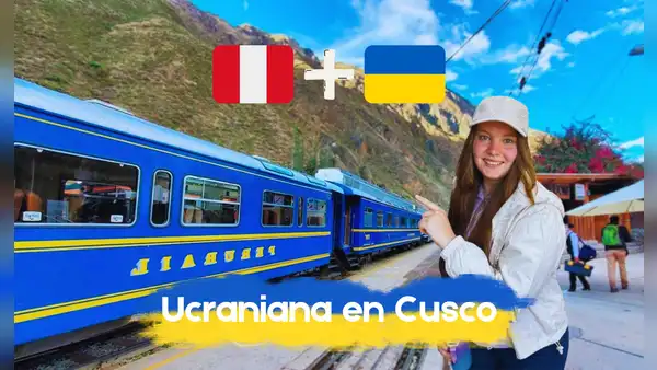 Ucraniana viaja en tren a MACHU PICCHU y se decepciona al ver los precios de las bebidas: "Solo te dan agua GRATIS"