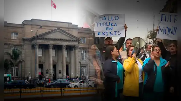Trabajadores de hospital Loayza protestan por abandono y corrupción del Minsa: "No hay medicamentos"