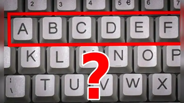 Este es el motivo por el que tu teclado no tiene las letras en orden alfabético: el primer teclado si las tuvo