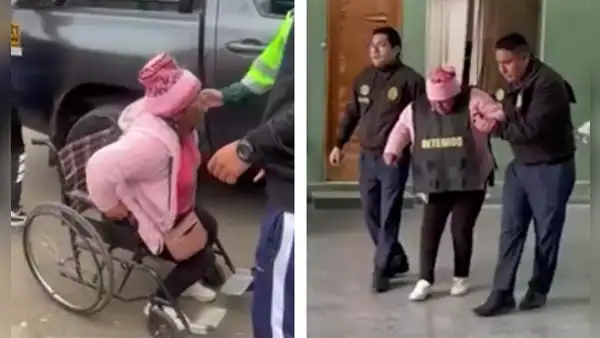 SJM: mujer en silla de ruedas fingía discapacidad para vender droga con ayuda de su yerno