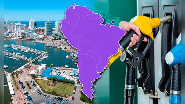 El país de Sudamérica con la gasolina más cara en 2024, supera a la de Perú y Argentina
