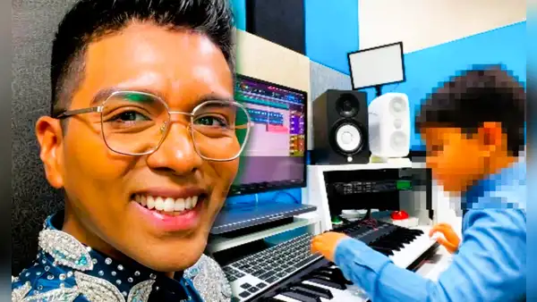 Hijo de Christian Yaipén deja en shock a fans del Grupo 5 por su talento para producir temas musicales