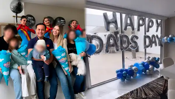 Brunella Horna sorprende a Richard Acuña por el Día del Padre: “Siempre pendiente de tus 5 bebés”