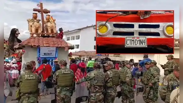 Cusco: Denuncian censura de la PNP en desfile de alegorías por mensaje alusivo a Dina Boluarte