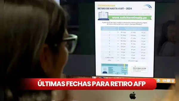 Cronograma de fechas para solicitar retiro de AFP: ¿cuándo te corresponde? Te decimos