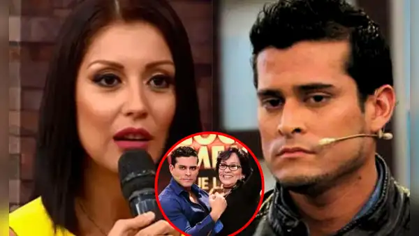 Christian Domínguez asegura no tener 'mamitis' y Karla Tarazona lo expone: Te atendía, te engreía y te bañaba