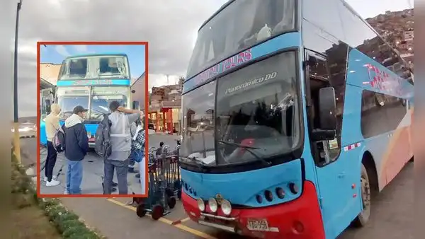 Chofer baleado por delincuentes en carretera de Cusco continua viaje para evitar asalto a pasajeros