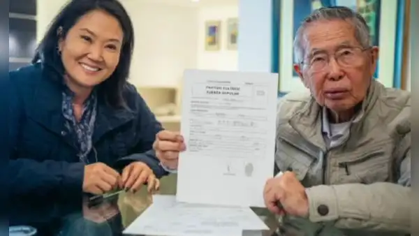 Alberto Fujimori se afilió a Fuerza Popular de cara a las próximas elecciones 2026