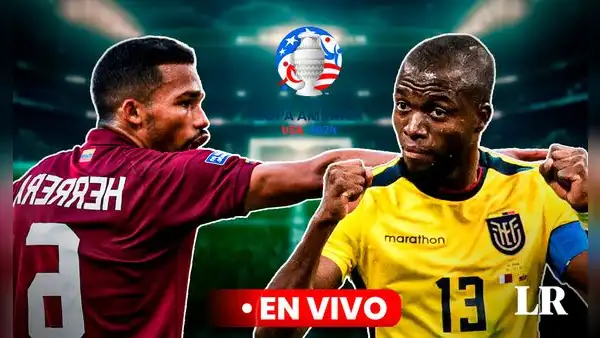 PARTIDO Venezuela vs. Ecuador EN VIVO, Copa América: a qué hora juegan, dónde ver y alineaciones