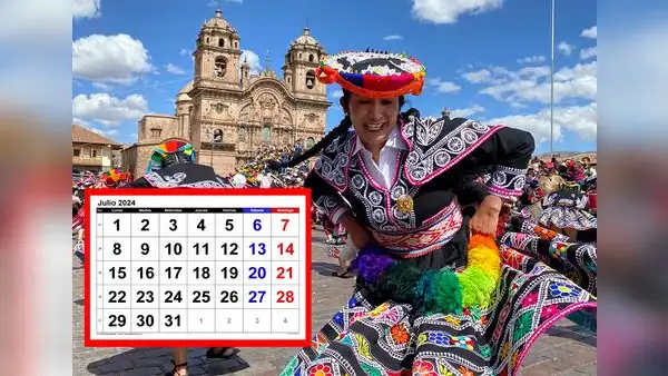 Feriados de julio 2024: calendario con días festivos y no laborables en Perú