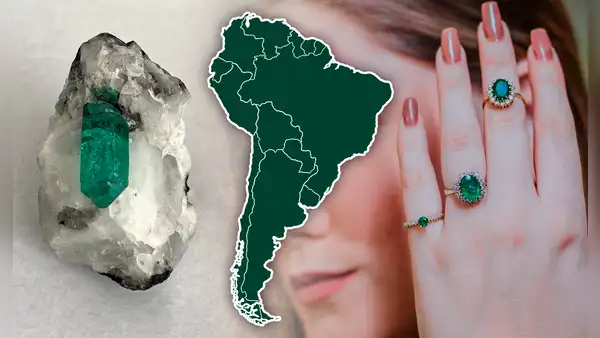 El país de Sudamérica con mayor producción de esmeraldas en el mundo: supera a Brasil