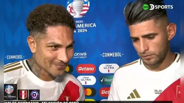 Guerrero dedicó hermosas palabras a Zambrano tas recibir elogios en plena entrevista en vivo