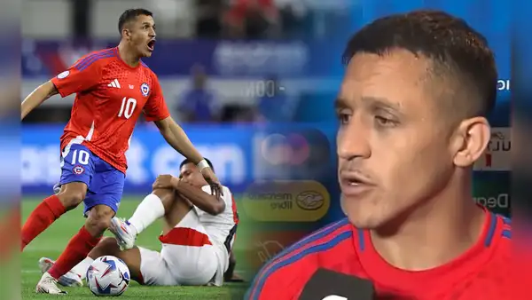 Alexis Sánchez 'explotó' contra el árbitro del Perú vs. Chile: "Mejor ni hablar, todo a favor de ellos"
