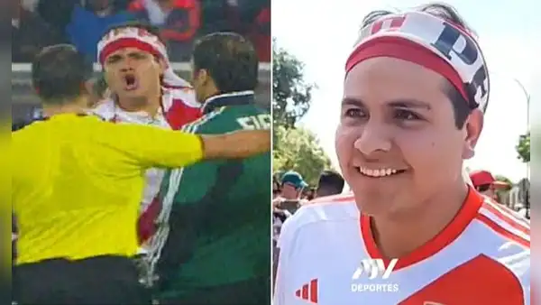 ¡Una leyenda! Reaparece hincha peruano que confrontó a árbitro y criticó eliminación del Mundial 2014