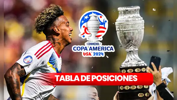 ¿Cómo va Venezuela en la tabla de posiciones de la Copa América 2024? Así va el grupo de la Vinotinto