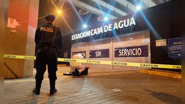 San Juan de Lurigancho: delincuentes detonan explosivo frente a estación Caja de Agua del tren