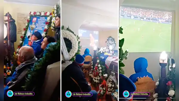 Familia interrumpe velorio para ver partido de la Copa América y en redes bromean: “Ni muerto me lo pierdo"