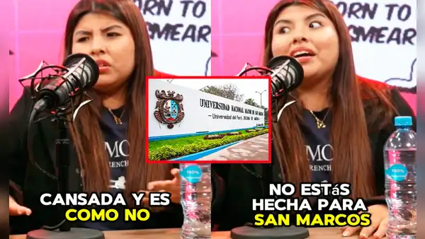 Estudiante revela duro comentario que le hizo su profesor: “Si te cansas, no estás hecha para San Marcos”