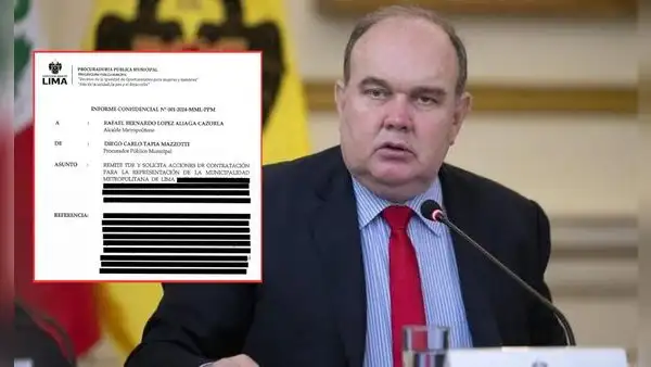Gestión de Rafael López Aliaga oculta información en 2 contratos de más de 33 millones de soles