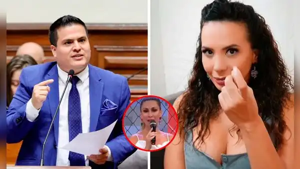 ¡No solo fue Belén Estevez! Congresista Diego Bazán habría invitado a salir a Mónica Cabrejos: “Soñé contigo”