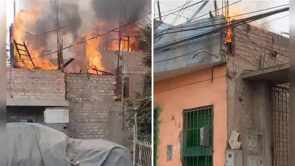 Incendio en Chorrillos: llamas consumen segundo piso de vivienda en Delicias de Villa