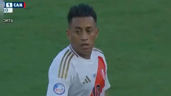 Christian Cueva debuta en la Copa América 2024 ante Canadá y vuelve a jugar después de 8 meses
