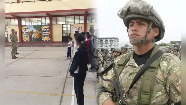Colegios de Piura recibirán instrucción militar: en estos se presentan casos de extorsión y sicariato