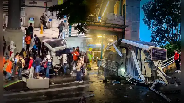 Se cae cabina del Metrocable de Medellín y deja un muerto y 11 heridos mientras el servicio está suspendido