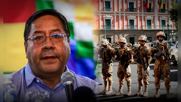 Presidente de Bolivia, Luis Arce, denuncia intento de golpe de Estado