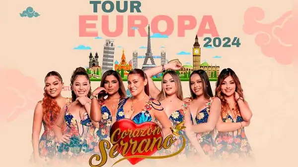 Corazón Serrano anuncia gira por Europa este 2024: conoce las fechas y ciudades CONFIRMADAS