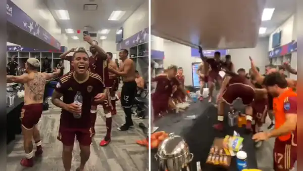 Así celebró la Vinotinto su triunfo a México en la Copa América 2024: "Llorarás y llorarás"