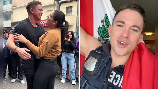 Influencer Will Parfitt, doble de Channing Tatum, causó furor en Gamarra y dicen: “¿Por qué no fui?”