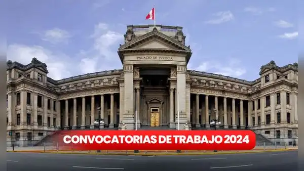 ¿Quieres trabajar en el Poder Judicial? Convocatoria CAS ofrece puestos con sueldos de hasta S/7.800