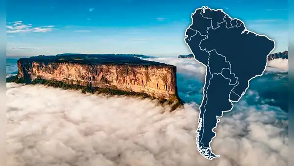 La formación geológica más antigua de la tierra está en Sudamérica: limita con 3 países del continente