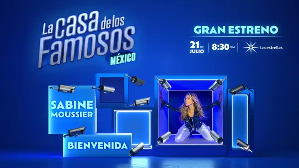 Sabine Moussier es la sexta participante en entrar a La Casa De Los Famosos 2