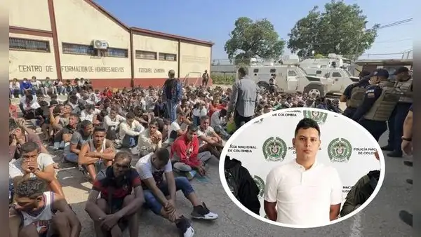 Jefe del Tren de Aragua en Bogotá es capturado por la Policía de Colombia