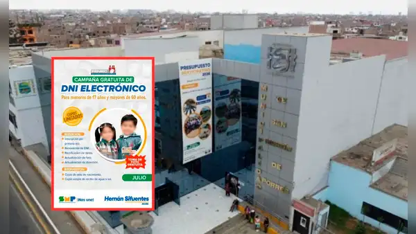 Municipalidad de SMP ofrece campaña de DNI electrónico gratis en julio: requisitos, fechas y más