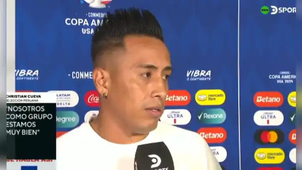 Christian Cueva y la crítica a la selección peruana luego de ser eliminados: "Tenemos que mejorar"