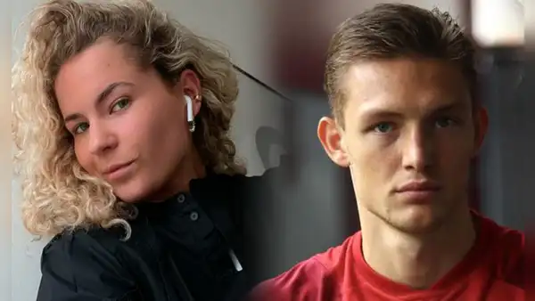 Novia de Oliver Sonne sorprende con su acción durante el partido entre Perú y Argentina