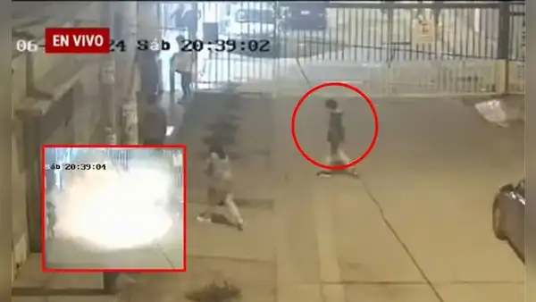 Explota conexión subterránea de Luz del Sur en Santa Anita: menor que caminaba por la vía fue impactado