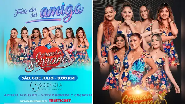Corazón Serrano en La Molina por el Día del Amigo 2024: fecha, precio de entradas y todo sobre el concierto