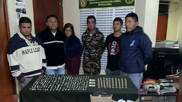Capturan a banda criminal ‘La Gran Sangre’ en Comas: producían y vendían licor adulterado