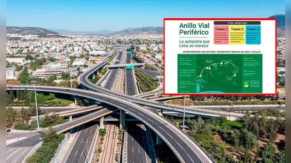 Nuevo Anillo Vial Periférico en Perú conectará con el aeropuerto Jorge Chávez: unirá 12 distritos, según MTC