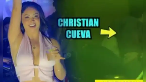 Christian Cueva habría permanecido hasta el final de la fiesta de Pamela Franco, según 'Amor y fuego'