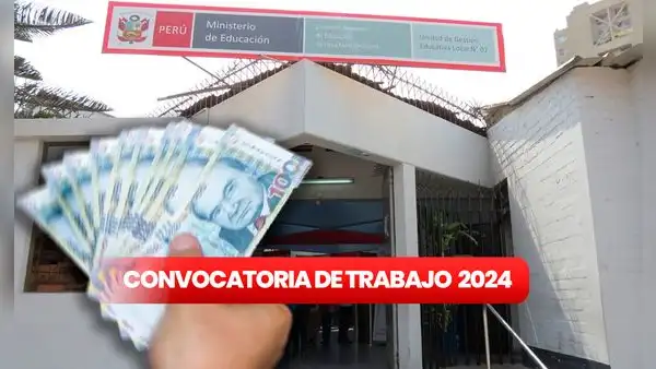 UGEL lanza convocatoria de trabajo CAS con sueldos de hasta S/3.100: requisitos y pasos para postular