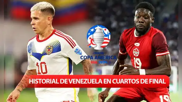 Historial Venezuela en la Copa América 2024: mira cómo le ha ido a la Vinotinto en cuartos de final