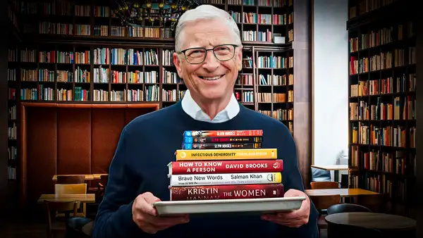 Este es el libro recomendado por Bill Gates y que hoy es el más vendido en Estados Unidos del 2024
