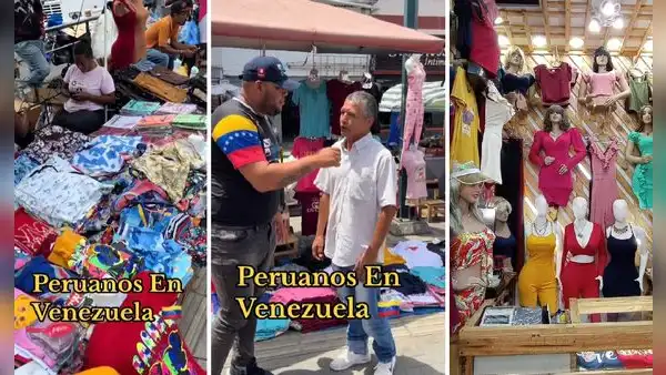 Peruanos migran a Venezuela y triunfan al vender ropa importada de Gamarra: no piensan volver a Perú