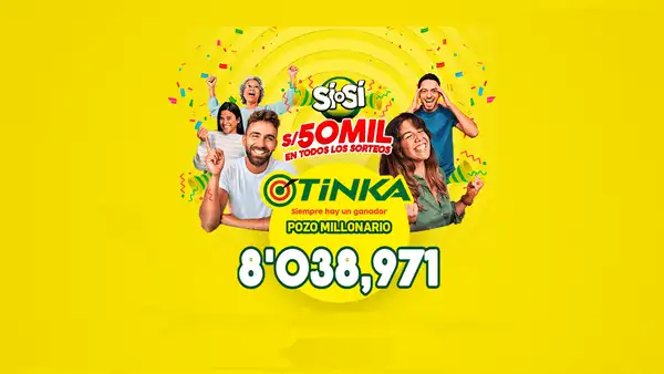 Resultados de La Tinka EN VIVO y sorteo de hoy, 7 de julio: sigue aquí números ganadores y pozo millonario